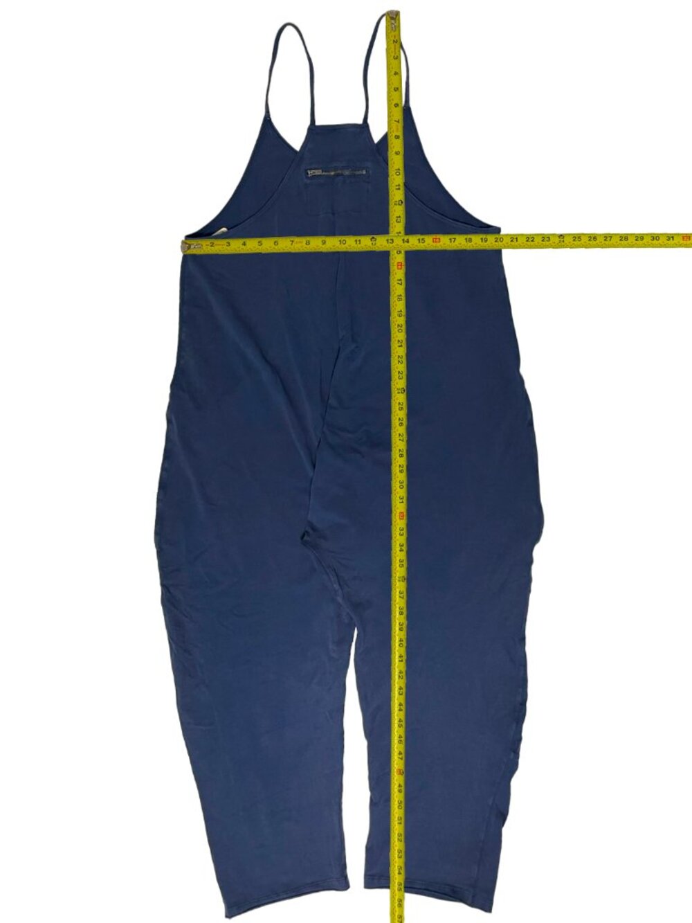 Free People FP Movement Hot Shot Onesie Blue Harem Jumpsuit NWT - Picture 13 of 13